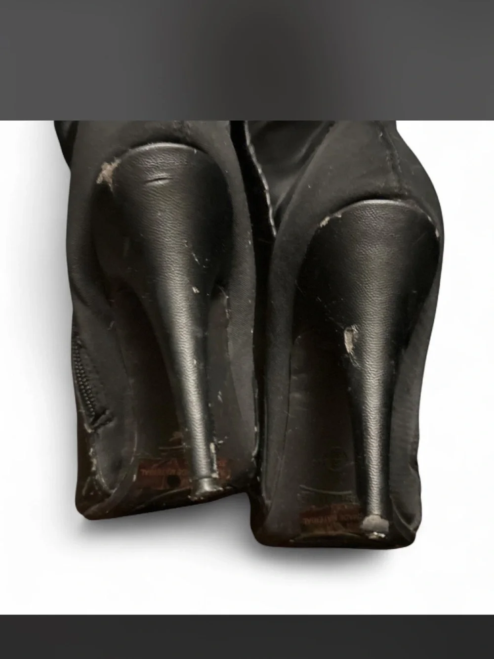 💎Quilted Over-the-Knee Women's Boots - Black 🌸 Size 6